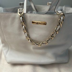 Michael Kors leather handbag - White